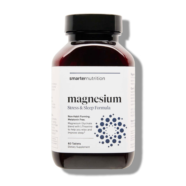 Smarter Nutrition Magnesium Complex - Chelated Magnesium Glycinate + Citrate, Ma