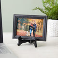 Juvale Wooden Plate Stands for Display - Plate Holders for Showcasing Collectible Items - Photo & Artwork Picture Holders for Tables - Lightweight