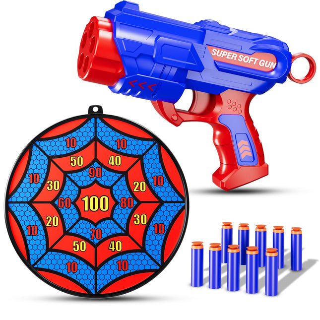 Shooting Games Toys for Nerf Gun Party, Shooting Targets with Toy Guns 10 Foam D