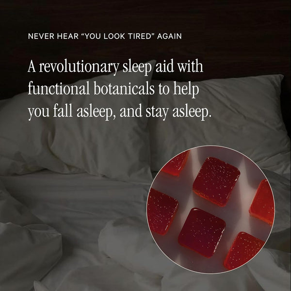 Juna Nightcap Sleep Gummies, Plant-Based Melatonin, Non-Groggy, 0g Sugar | Dr Formulated Deep Sleep Support, w/ GABA & Magnesium, Non-GMO, 3rd