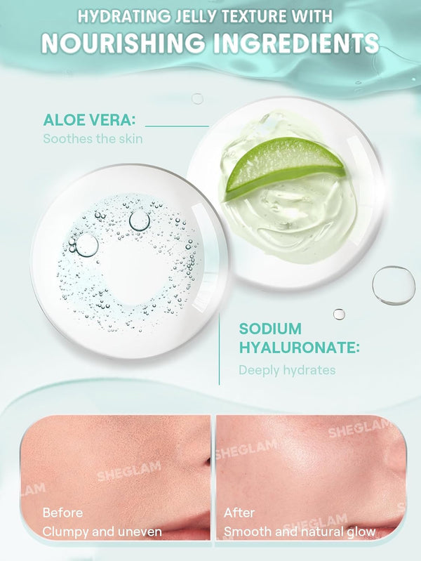 SHEGLAM Good Grip Hydrating Prime & Set Spray Oil Control Moisturizing Primer Smooth Fine Lines Oil and Silicone-Free Face Primer