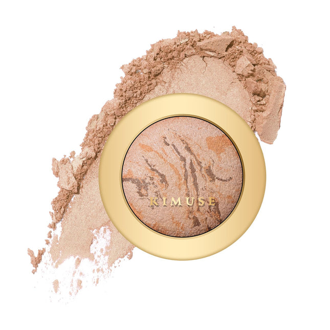 KIMUSE Baked Foundation, Brighten Color Correcting Powder Foundation, Lighting G