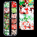 Christmas Nail Glitter Sequins, 24 Grids Holographic Snowflake Nail Art Flakes Xmas Tree Snowmen Santa Claus Stars Christmas Nail Design Winter