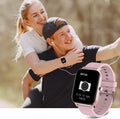 Smart Watch for Men Women Compatible with iPhone Samsung Android Phone 1.69 inch Full Touch Screen IP68 Waterproof Bluetooh Fitness Tracker Heart