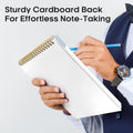 Taja To Do List Notepad, Undated Daily Planner for Work and Goal Setting a-Greenery Sway 1 Pack