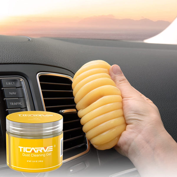 TICARVE Car Cleaning Gel Car Detailing Putty Car Cleaning Putty Gel Auto Detailing Tools Car Interior Cleaner Car Cleaning Kits Cleaning Slime