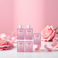 5Pcs Pink 20Ml/ 0.67Oz Card Type Spray Bottles Refillable Perfume Atomizer Container Portable Fine Mist Spray Bottle Travel Bottle Refillable