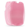 Canroom Zinc Infused Silicone Body Scrubber, Quick-Dry Bath Brush Pink