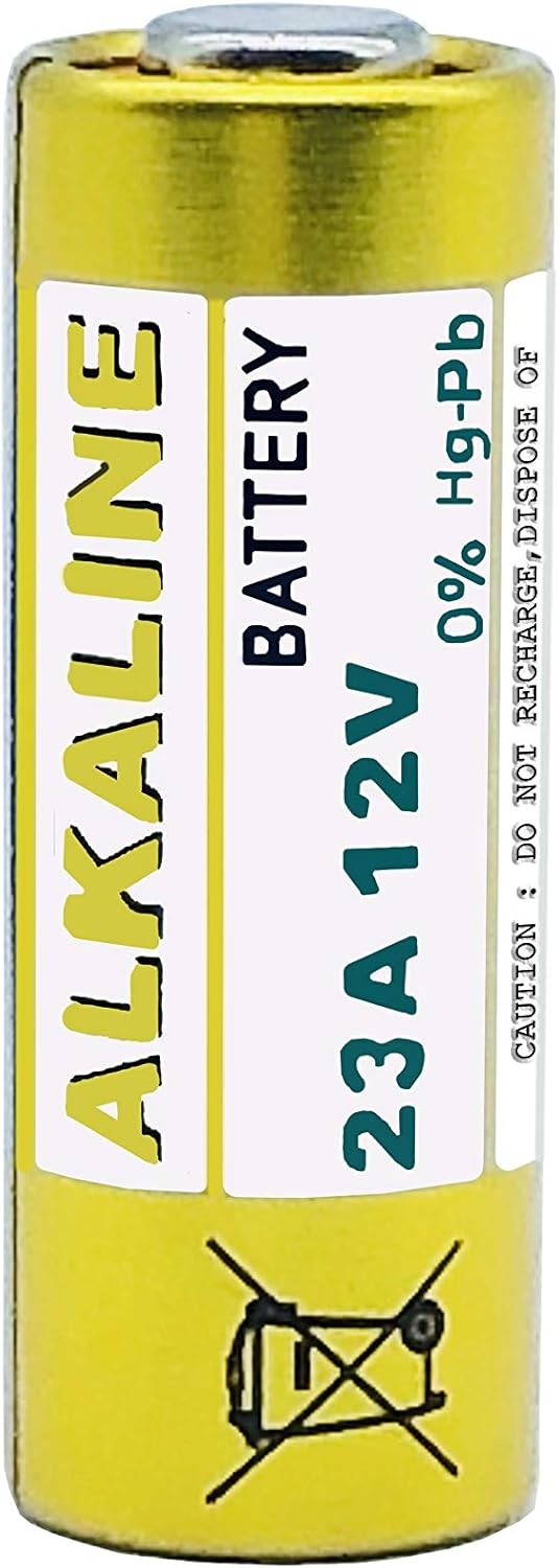 SKOANBE 10PCS Alkaline 23A L1028F LR23A A23S 23 Amp 12 Volt Battery 10Count(Pack of 2)