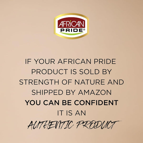 African Pride Moisture Miracle Curling Cream with Shea Butter & Flaxseed Oil, Moisturizes & Defines Coily & Curly Hair, 12 Oz, Pack of 3 12 Ounce
