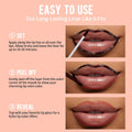 iMethod Lip Liner Stain Peel Off with Tweezer, Nude Pink | Lip Stain Peel Off, Long Lasting Natural, Waterproof, Transfer-Proof, Easy to Use, Stay