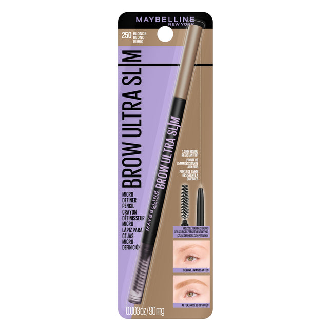 Maybelline Express Brow Ultra Slim Eyebrow Makeup, Brow Pencil with Precision Ti