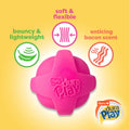 Hartz DuraPlay Bacon Scented Dog Toys, Small (Assorted Color) Small Ball 1 Count