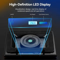 Llano Gaming Laptop Cooler, Laptop Cooling Pad Stand with 5.5Inch External Cooling Fan, Fast Cooling Computer Laptop 15.6-21In, Adjustable Speed,
