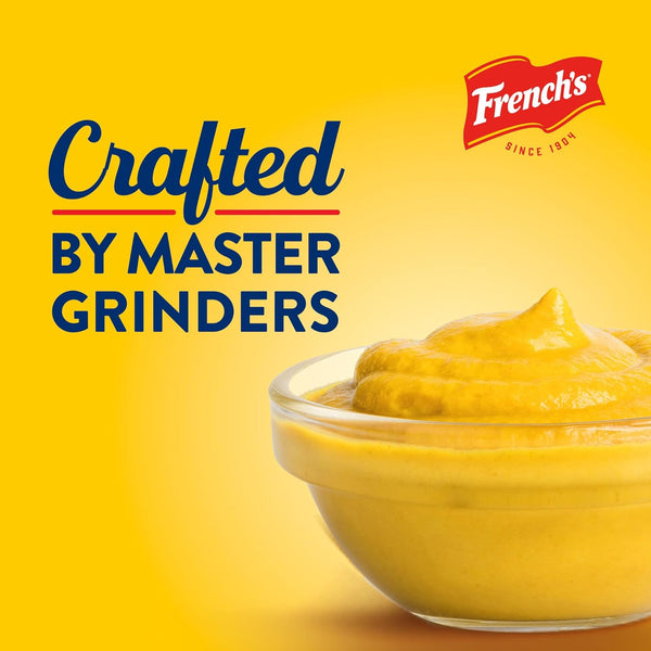 French's Classic Yellow Mustard, 105 oz - One 105 Ounce Bulk Container of Tangy and Creamy Yellow Mustard Perfect for Professional Use or for