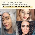 Elizabeth Mott Queen of the Fill Tinted Eyebrow Gel – Blonde, 4g | Brow Filler for Fuller Looking Brows, Covers Grays, Water-Resistant,