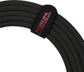 KIRLIN Cable LGI-201-10/BK 10-Feet Straight 1/4-Inch Plugs LightGear Instrument Cable with Black PVC Jacket 1 Count (Pack of 1) LGI-201-10/BK