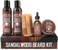 Ultimate Conditioner for Men'S Beard Grooming - Softens, Smoothes and Soothes Beard Itch- Contains Wash, Conditioner, Oil, Balm and Comb-