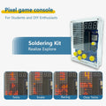 EI Electronic Pixel Games Electronic DIY Kits for Teenagers Soldering Kits Adults Suitable for School Students Learning Education and Teaching