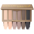 SUSIKEKI 6 Colors Mini Eyeshadow Makeup Palette Neutral Nude Smoky Eye Shadow Taupe & Brown Matte Make Up Pallet with Mirror Highly Pigmented Long