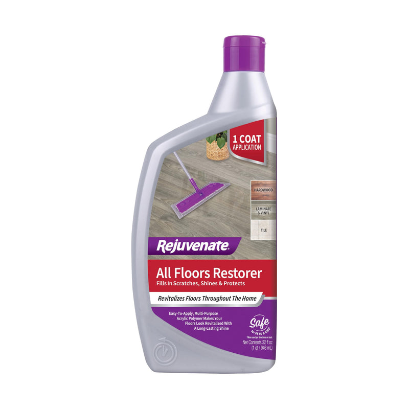 Rejuvenate All Floors Restorer 32 Oz, Fills Scratches, Shines & Protects 32 Fl Oz (Pack of 1)