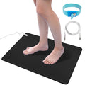 Grounding Mat Kit for Healthy Grounding Energy, Grounding Pad for Sleep with Grounding Wristband & 15ft Grounding Cord, for Improve Sleep and