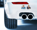 100 Pack President Stickers, American Graphic Picture Decal for Laptop, Phone, Vehicle, Water Bottle