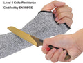 Cut Resistant Sleeves Level 5,18 inch Long Breathable Soft Cut Proof Flexible Arm Protectors for Thin Skin and Bruising,Protective Safety Arm