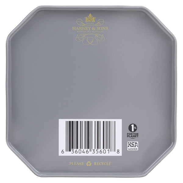 Harney & Sons Victorian London Fog Tea, 30 Sachets in Tin | Black and oolong teas with bergamot, vanilla, citrus and lavender. Contains caffeine.