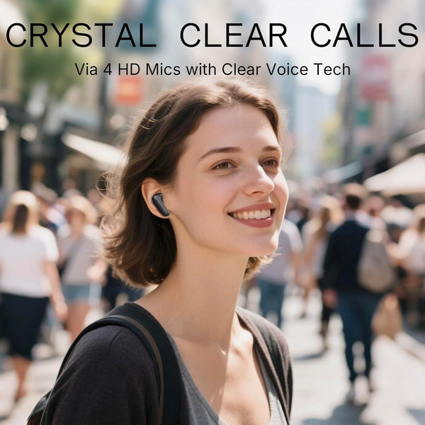 CMF Buds 2A Wireless Earbuds Active Noise Cancelling 42Db Hybrid ANC Bluetooth Headphones, 12.4Mm Dynamic Driver for Big Bass, 4 Mics Clear Calls,