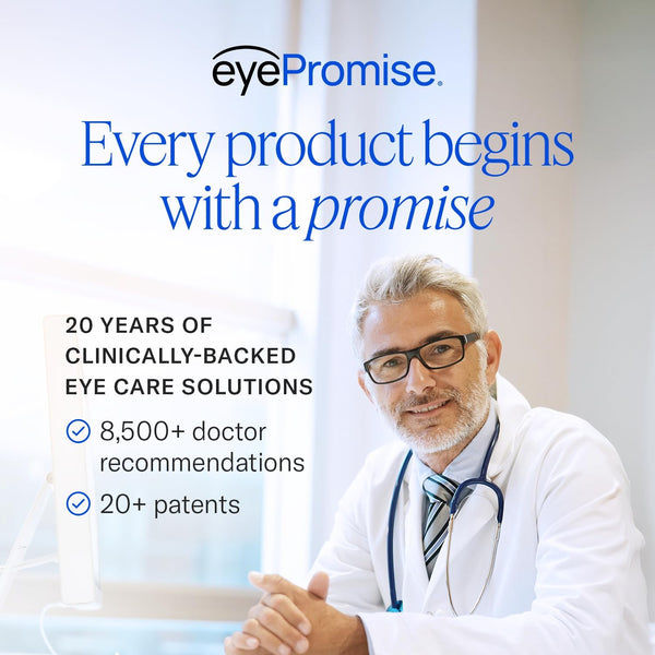 Eyepromise Restore Supplement - 60 Softgel Capsules Containing Lutein, Vitamin C, Vitamin D, Vitamin E, Omega-3 Fish Oil, and Zeaxanthin - a