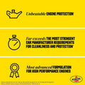 Pennzoil Ultra Platinum Full Synthetic 0W-40 Motor Oil, 1 Quart (6 Pack) 1 Quart 6 Pack 0W-40