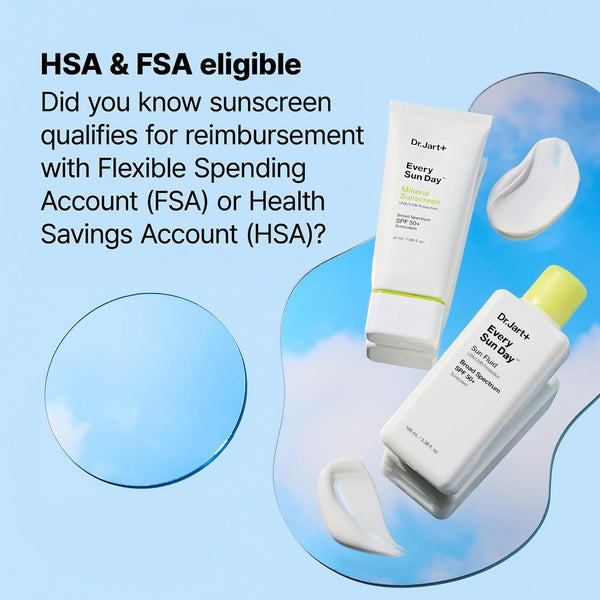 Dr.Jart+ Every Sun Day Mineral Korean Sunscreen SPF 50+ for Face with Zinc Oxide | Korean Skin Care | Travel Size, 1.69 Fl Oz