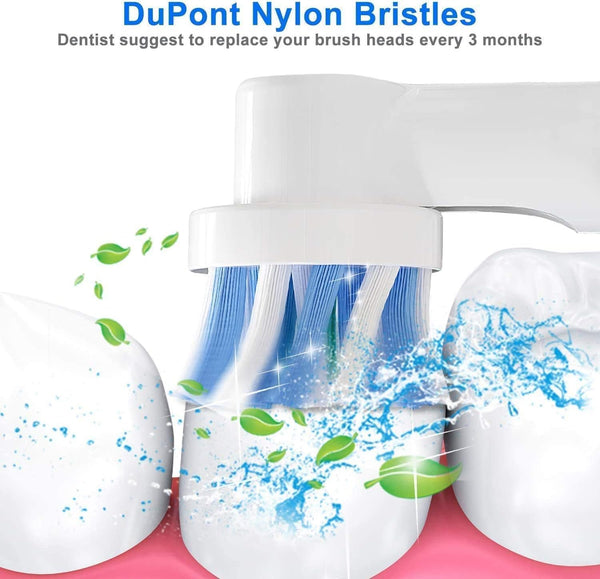 Electric Toothbrush Replacement Heads 16 Pack/Compatible Oral B Braun Replacement Brush Heads/Compatible Oral B Replacement Brush Heads 16 Pack