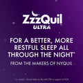 ZzzQuil, Ultra, Sleep Aid, Doxylamine Succinate 25mg, Sleep Aids for Adults, Nighttime Sleep Aid, 48 Count