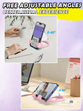 Cell Phone Holder Gifts for Teens Girls Boys Thumbs Up Lazy Phone Stand | Phone stand for desk cool gadgets fun birthday gifts for grandma women