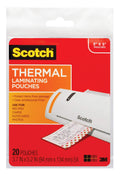 Scotch Thermal Pouches, 3.70 in x 5.27 in 3x5 Photo