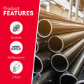Heavy Duty Conveyor Rollers - Galvanized Steel Gravity Roller, 36" Between Frame 1.5" Diameter - Ideal for Assembly Areas & Distribution- Kayak,
