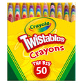Crayola Mini Twistables Crayons for Kids (50Ct), Arts & Crafts Supplies, Toddler Crayons for Coloring Books, Kids Easter Basket Essentials & Stuffers