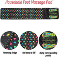 Foot Massage Pad Reflexology Mat Acupuncture Mat for Leg Reflexrelief Foot Pressure Point Massager Ease Muscle Anti Fatigue Office Standing(47.2 *