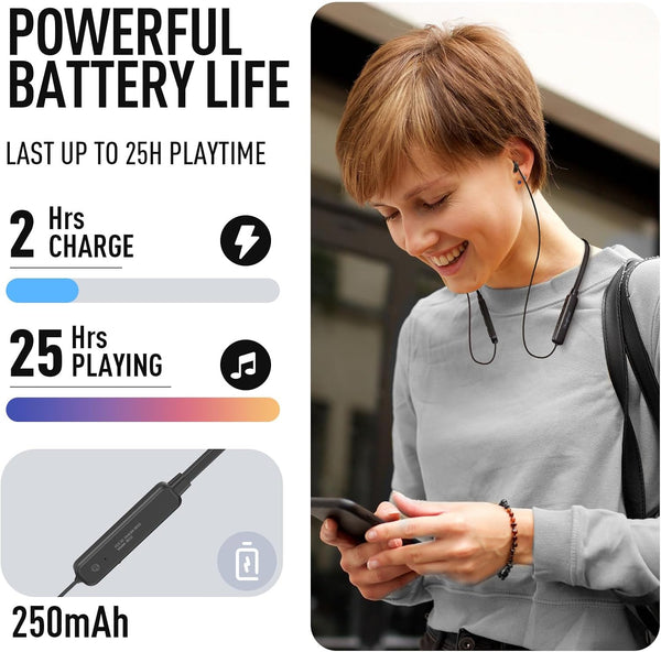 Hearprotek Wireless Headphones, Bluetooth 5.4 Sleep Soft and Lightweight in-Ear Earbuds for Sleeping, 25+Hour Playtime, Ideal for Side Sleepers,