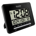 Sharp Atomic Digital Alarm Clock | Auto Set, Time Display, Date Display, Temperature Display