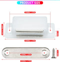 12Pack 15lbs Cabinet Magnets Magnetic Door Catch for Kitchen Closet Door Bathroom Cupboard Wardrobe Closing Drawer Latch and Shutters with