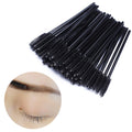 1000 Mascara Wands Disposable Spoolies Bulk for Eyelash Extensions, Black Black-1000