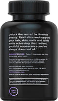 Vital Vitamins Multi Collagen Complex plus - with Biotin, Hyaluronic Acid, Vitamin C - Type I, II, III, V, X - for Women & Men - Hair, Skin, Nails