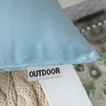 MIULEE Pack of 2 Decorative Outdoor Waterproof Pillow Covers Garden Cushion Sham Throw Pillowcase Shell for Spring Patio Tent Couch 16x16 Inch
