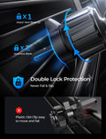 LISEN for iPhone 17 Pro Max Air Magsafe Car Mount Charger, Fast Charging 15W Air Vent Magnetic Wireless Car Charger, Vent Phone Mount for Car