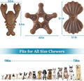 Dog Toys for Aggressive Chewers, Indestructible Toys for Large Dogs, Dog Chew Toys for Large Medium Small Breed, 3 Pack Super Chewer Toys with