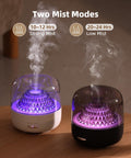 Personal Essential Oil Diffuser, 200Ml Ultrasonic Mist Fragrance Aroma Diffusers with 7 LED Color Ambient Light, Small Size for Aromatherapy,