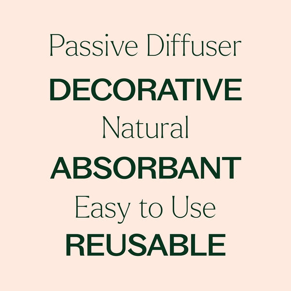 Plant Therapy Passive Lotus Flower Aromatherapy Diffuser - A Chic and Natural Home, Office, and Travel Essential Oil Diffuser
